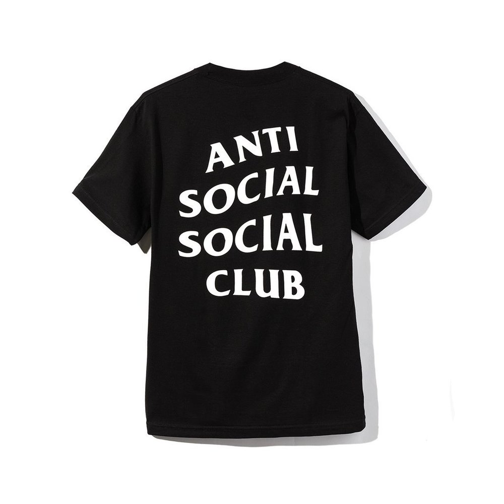 Anti Social Social Club Logo Tee 2 Black ASSC - Picture 2 of 2
